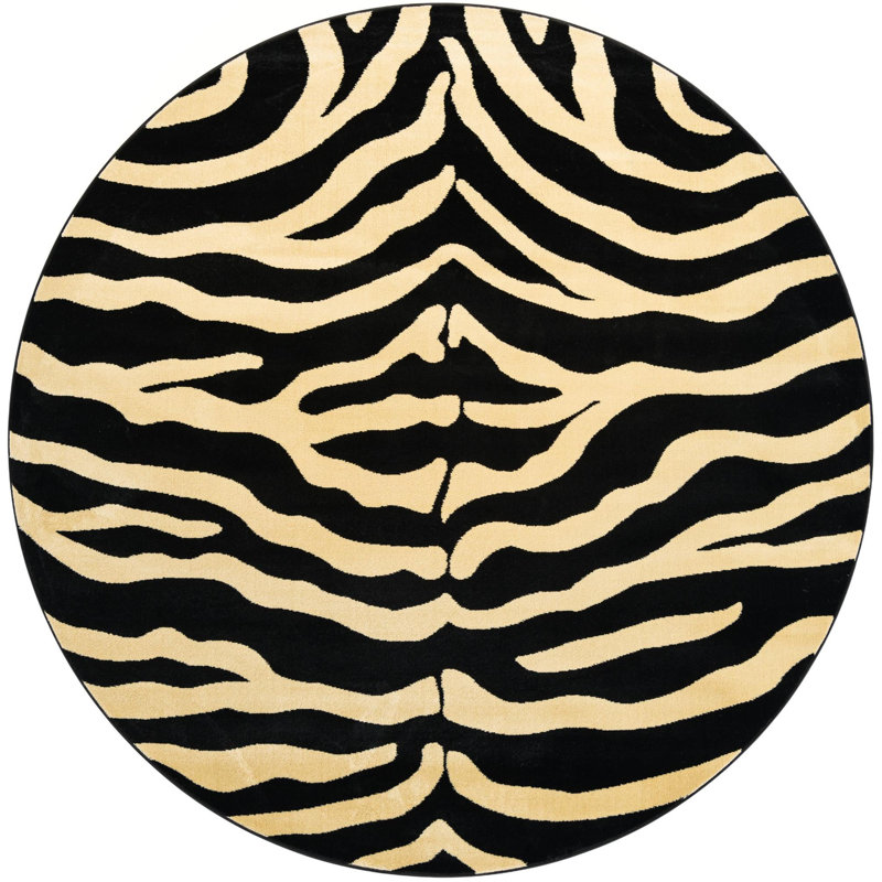 Tapis noir Testerman, Rond 7 pi 10 po
