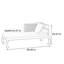 Chaise longue rembourrée en bois massif chinois-99163798
