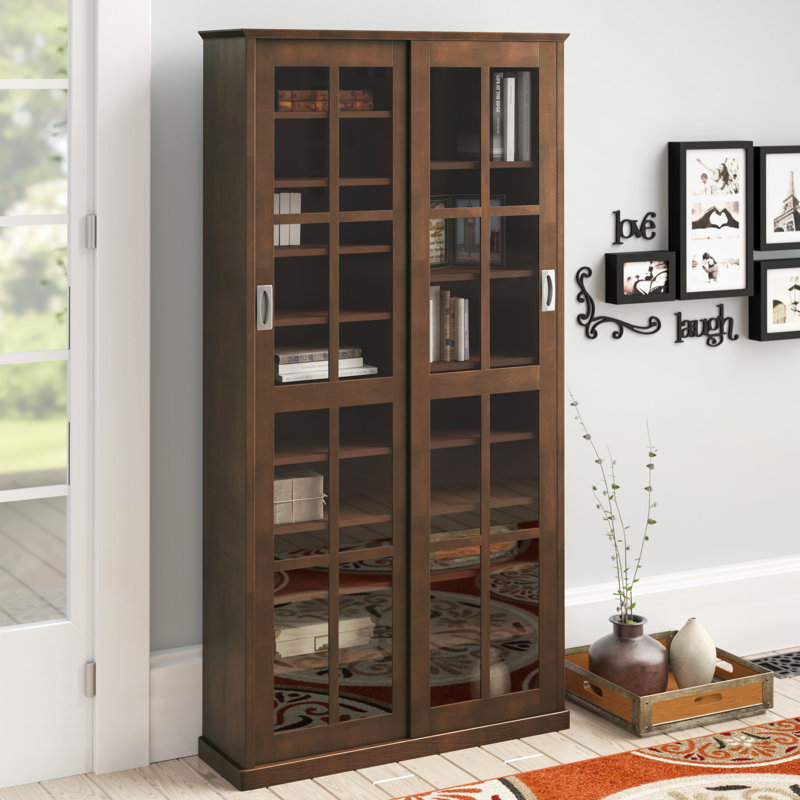 Cabinet multimédia, Chêne naturel