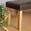 Lochner Polyester Blend Upholstered Bench