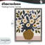 Vase floral Boho avec cadre flottant à rayures, design Creative Studio-130743137-130743138