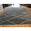 Tapis unique en laine noué à la main argenté / ardoise 10 pi 5 po x 14 pi