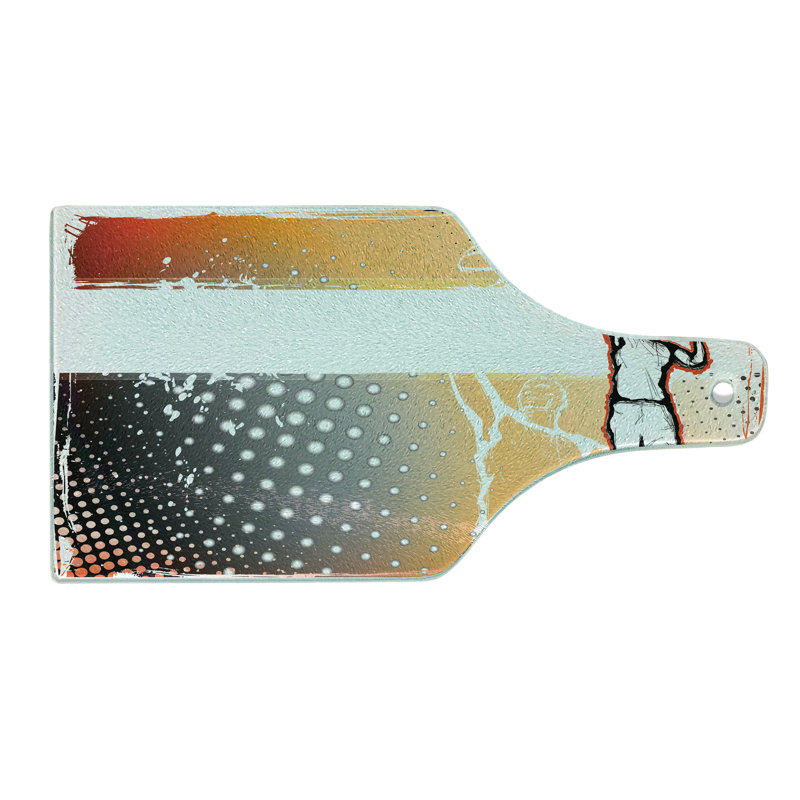 Planche à découper en verre trempé Ambesonne