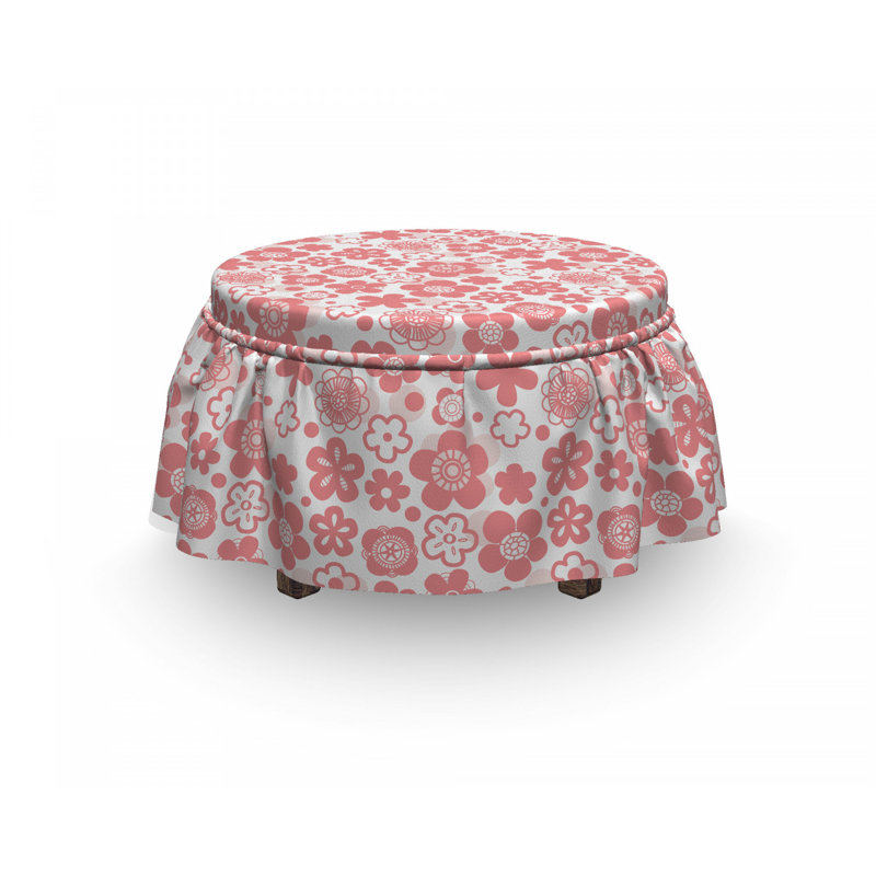 Box Cushion Ottoman Slipcover