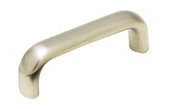 Contemporary Arch Pull, Satin Nickel