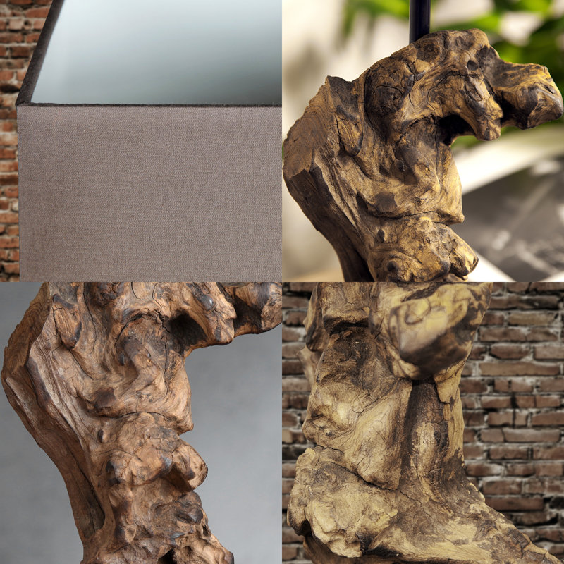 Tayla 45cm Light Brown Table Lamp