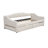 Upholstered Daybed with LED Belt and Trundle-1434402314-1434402312