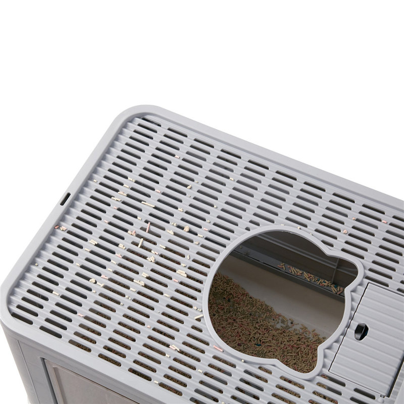 Liverpool Plastic Litter Box Enclosure with Scoop