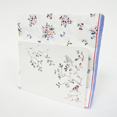  Songbird Tabletop Napkin Holder For Home