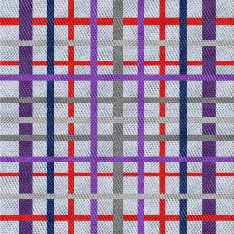 Tapis gris Kirkbride, Carré 6 pi