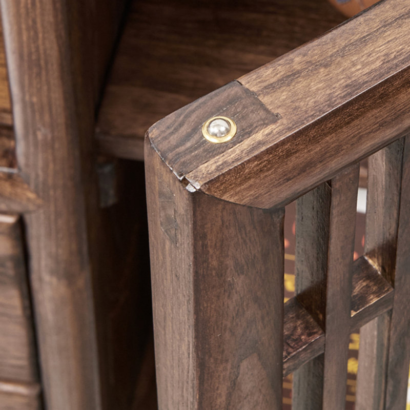 Solid Wood Storage Porch Cabinet