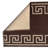 Shade Geometric Tufted Brown/Ivory Area Rug-980973452