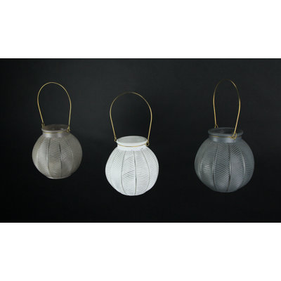 Ensemble de 3 lanternes de bougie