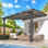 Pergola d'extérieur à hauteur réglable pour patio
