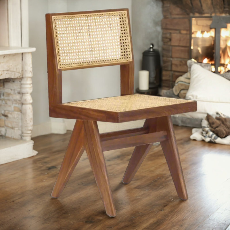 Chaise de salle à manger Brijido, Noyer