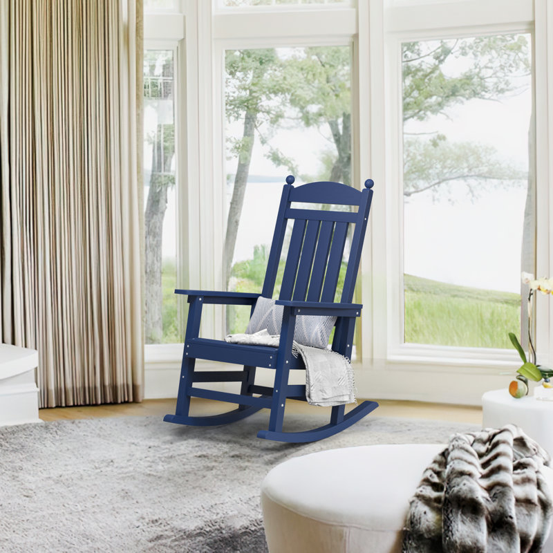 Chaise berçante pour l'extérieur, Blanc