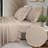 Shabby Chic Printed Pin Stripe Sheet Set-128908897-128908898