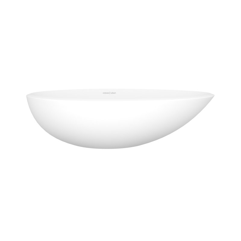 Maru 42 Round 16-5/8" Vessel Lavatory Sink in Volcanic Limestone without Internal Overflow