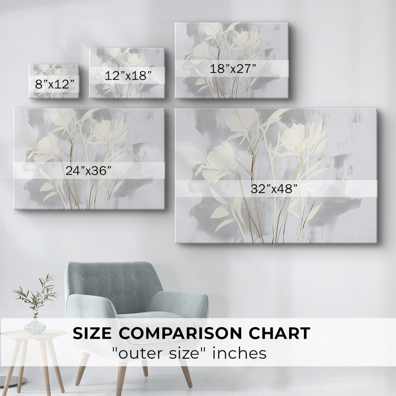 Série Floral-XLIV -Galerie enveloppée Cavas, 18 x 27