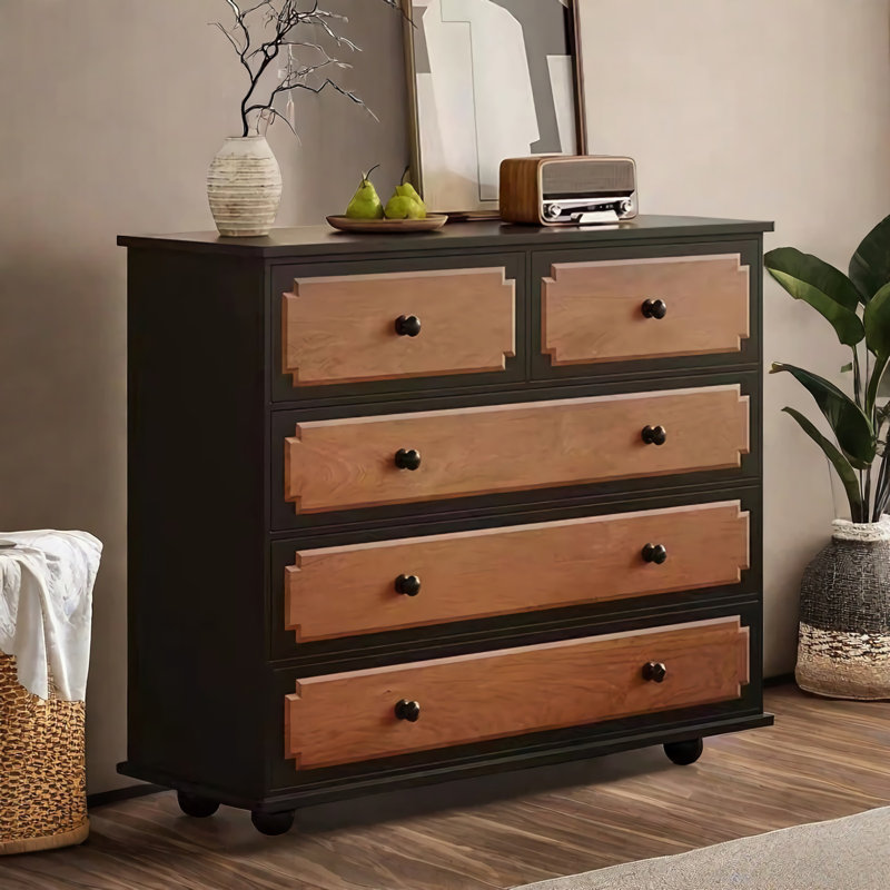 Simple Ash Wood Solid Wood Accent Chest