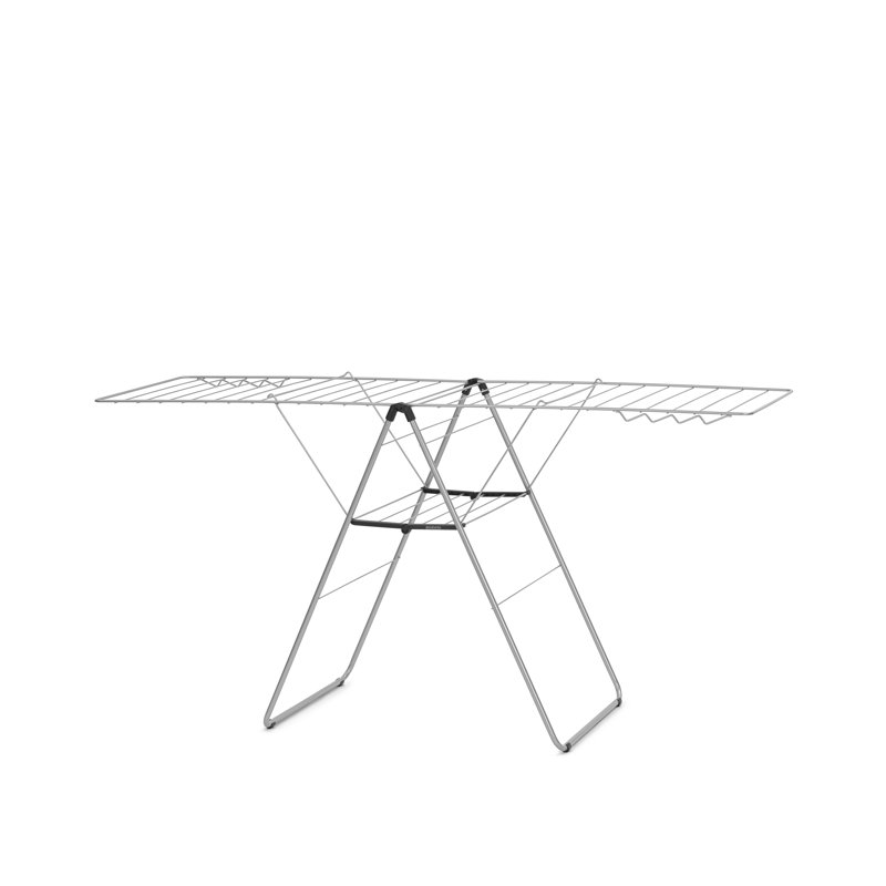 Brabantia Hangon 25 m Folding Drying Rack, Silver