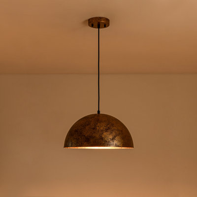 Luminaire suspendu industriel surdimensionné en métal surdimensionné