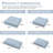 Cartert 9 Pcs Outdoor Cushion Cover Set For 3" Outdoor Cushions And Patio Furniture Cushion Covers,  Only Covers-995239583