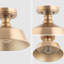 Plafonnier semi-encastré 1 lumière Barnston-854668849