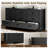 63" Wide 9-Drawer  Storage Dresser, Extra MDF Wide Chest of Drawers with Metal Handles, Anti-Tip Design, Sturdy Media Console & Entryway Organizer-2009327696
