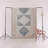 Beige-Black Themed Multi-Colored Geometric Shape Patterned Modern Decorative Rug-188290430