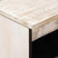 Solid Wood Rectangle Accent Cabinet