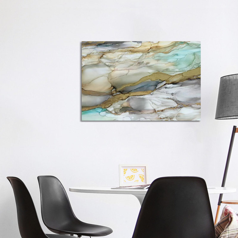 Marbled Glass II by Carol Robinson - Painting on Canvas, Wrapped Canvas, 66.04 cm H x 45.72 cm W x 3.175 cm D