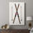 Vintage Skis -Custom Wrapped Gallery Cavas-274809223