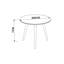 Gautious Round Dining Table