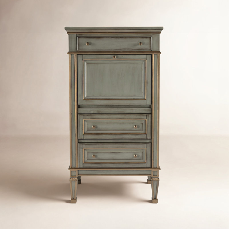 Chubbuck Armoire Desk, Green