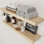 Tablettes flottantes en bois massif, tablettes en bois pour le mur