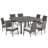 8 - Person Patio Dining Set Square Table-679556152