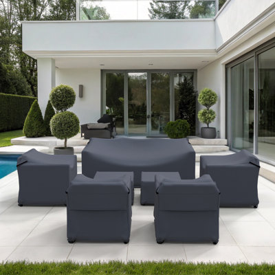 Allcot Wicker/Rattan Outdoor Seating Group Cover