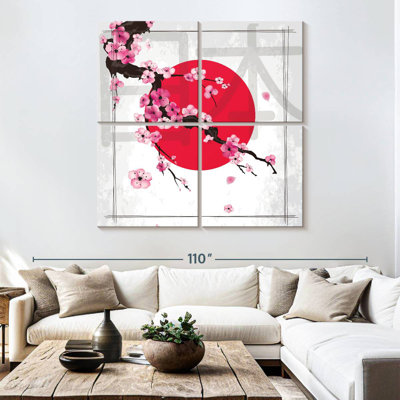Harnek Japanese Sakura Illustration