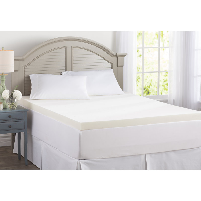 Surmatelas en mousse viscoélastique Inez, Très grand, 2.5"