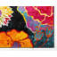 Tapis jaune à motif floral Lorene-86603346