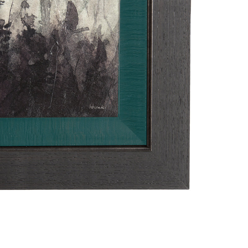 Moon Sets, Sun Rises a Hand Embelished Textured Framed Art Print