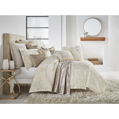 Linen Percale Abstract Duvet Cover