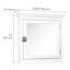 Armoire à pharmacie amovible Allare avec porte en miroir, moulure couronnée et tablette réglable pour le rangement de la salle de bain-15376211