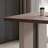 Nut-brown+Beige Rectangular Manufactured Wood desk-2059656875