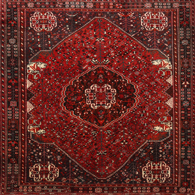 Oriental Indoor Rug, Square 8'