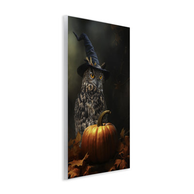Bewitching Gaze of Owl Wall Plaque, design by Kelley Parker