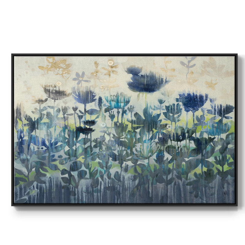 Premier jour du printemps, reproduction d'art sur toile, H 27 po x l 41 po x P 2 po, Noir