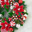 Couronne de Noël à la menthe poivrée