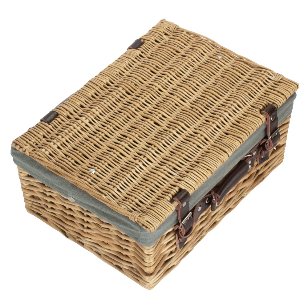 Wicker Hamper with Lining